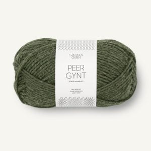 PEER GYNT Mörk grönmelert 9572