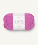 ALPAKKA FÖLJETRÅD Magenta 4628