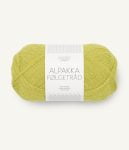 ALPAKKA FÖLJETRÅD Sunny lime 9825