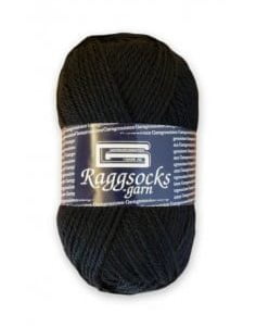 RAGGSOCKSGARN Svart 45