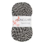 SPORTSRAGG Svart grå brun melerad 580