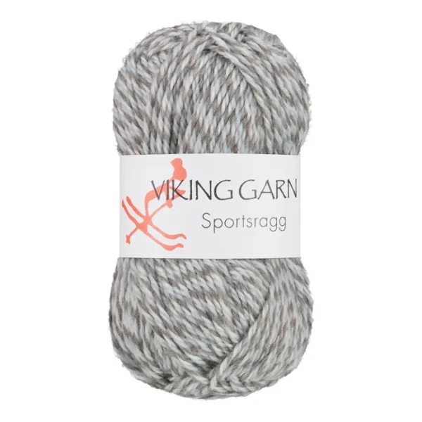 SPORTSRAGG Grå blå melerad 585