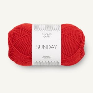 SUNDAY Scarlet Red 4018