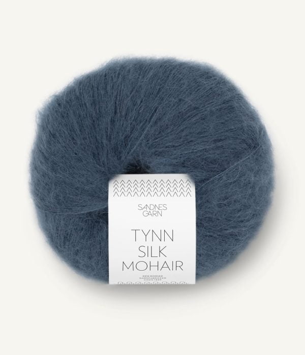 TYNN SILK MOHAIR Midnight Blue 6081