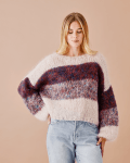 SWEATER MED BREDA RÄNDER 893290