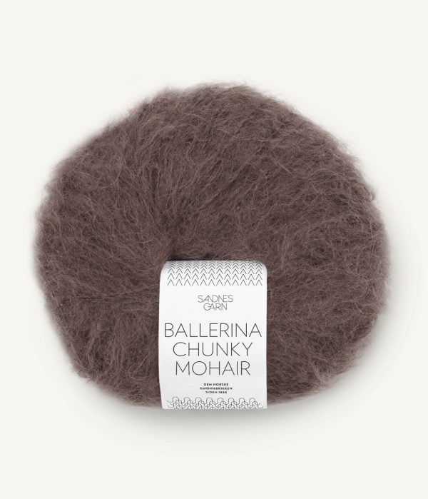 BALLERINA CHUNKY MOHAIR Dark Chocolate 3880