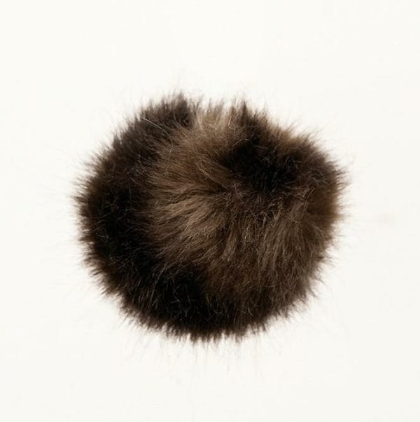 PÄLSBOLL 10 cm Mörk Brun 004