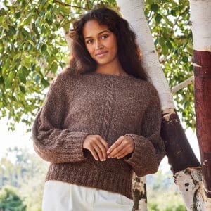 RAGLANTRÖJA MED FLÄTOR 892304