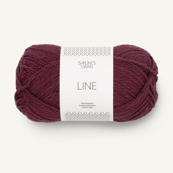 LINE Burgunder 4372