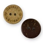 KNAPP SÖTAST I VÄRLDEN Kokos 18 mm