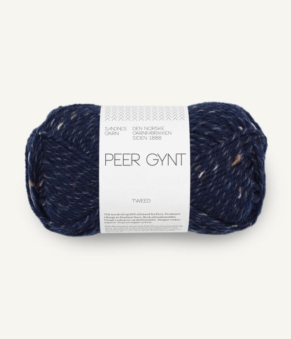 PEER GYNT Marineblå m/Natur Tweed 5585