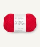 ALPAKKA FÖLJETRÅD True Red 4219