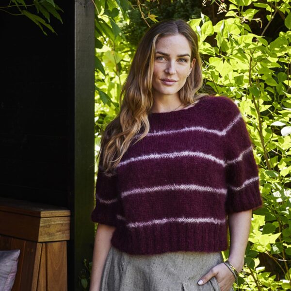 BRED T-SHIRT MED RÄNDER 8932120