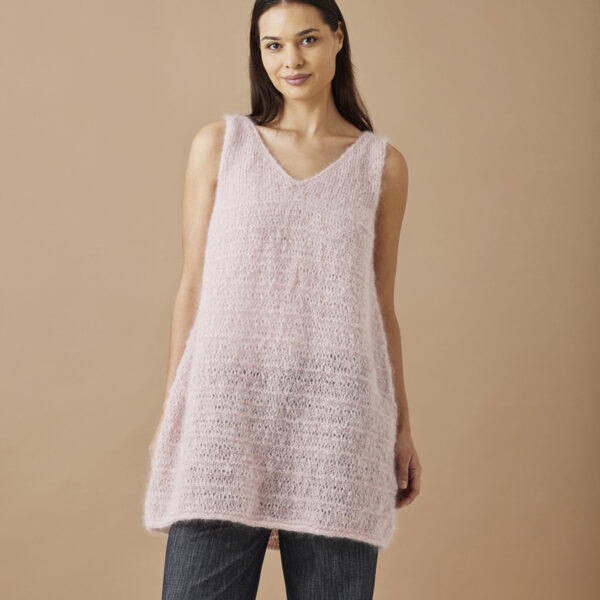 SPENCER KLÄNNING MED HÅLMÖNSTER 893007