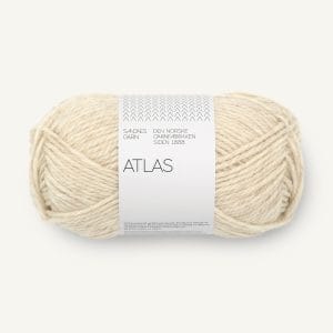 ATLAS Natural White Melange 2641